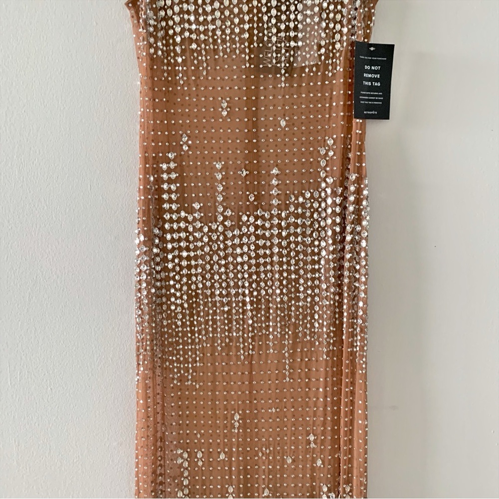 NWT Retrofete Jovie Sequin Dress - Picture 5 of 13